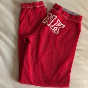VS pink sweatpants size medium